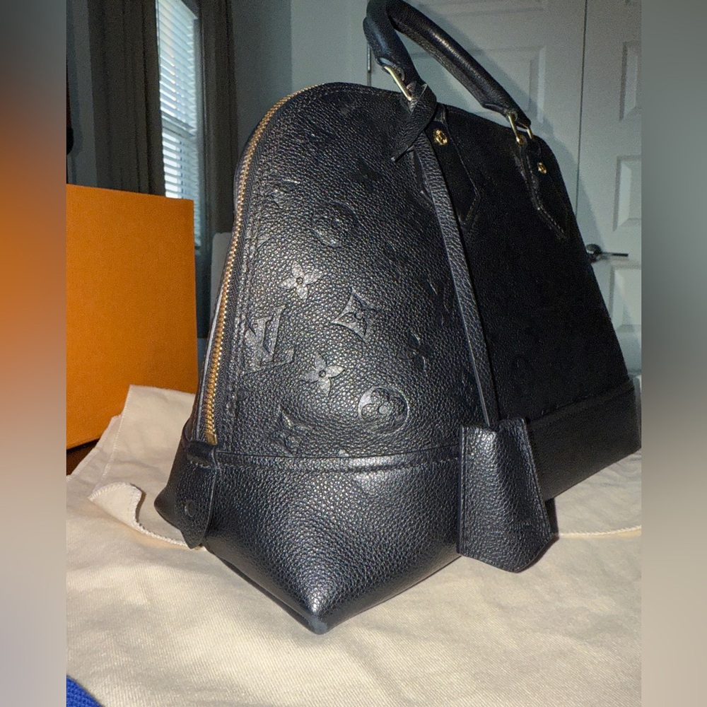Louis Vuitton Alma PM Monogram Empreinte Leather Noir (Black) - Picture 7 of 14